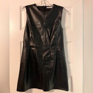 Abercrombie Vegan Leather Dress
